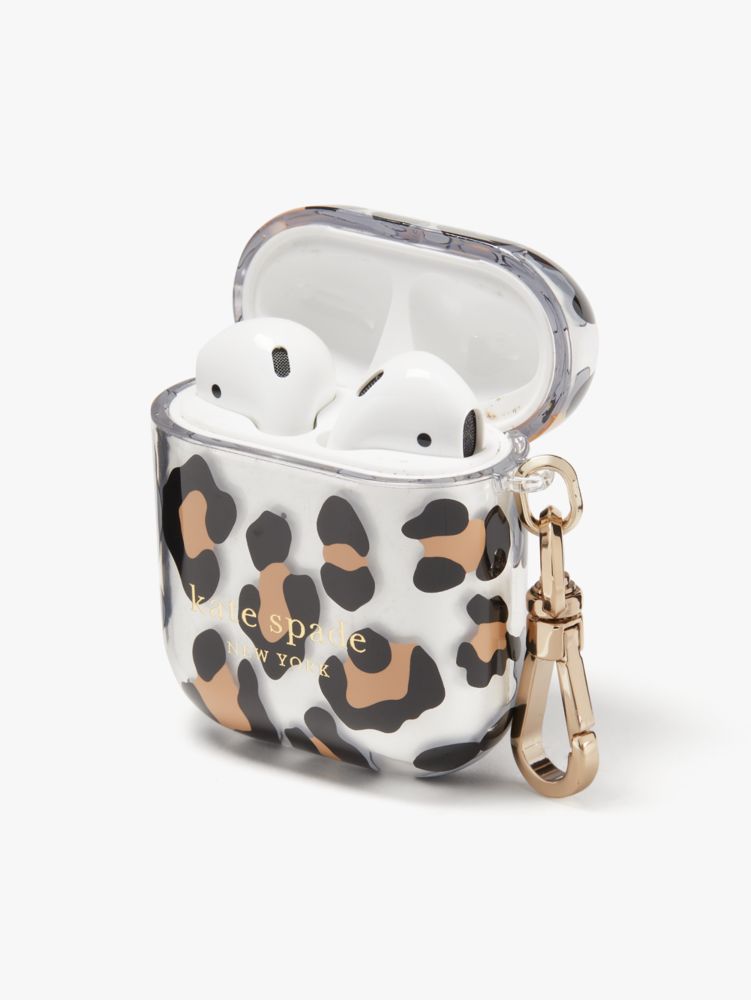 Bradley Leopard Airpods Case, Black Multi, Product