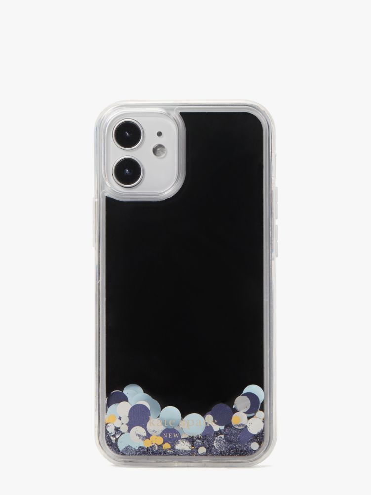 Liquid Glitter Confetti I Phone 12 Mini Case | Kate Spade New York