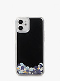 Confetti Hülle für iPhone 12 mini mit Glitzer in Flüssigkeit, , s7productThumbnail