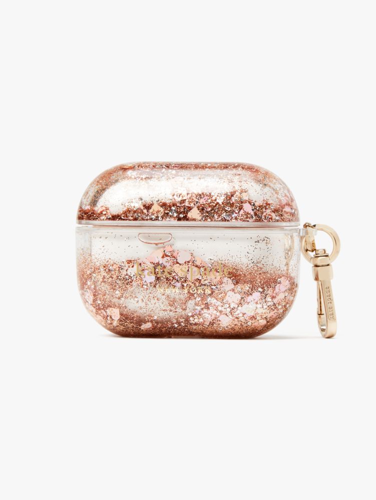 Kate Spade Liquid Glitter Airpods Pro Case. 5