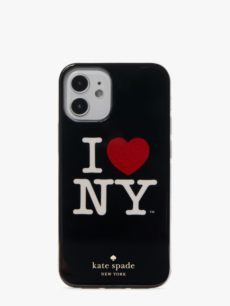 I Love Ny X Kate Spade New York Iphone 12 Mini Case, Black Multi, ProductTile