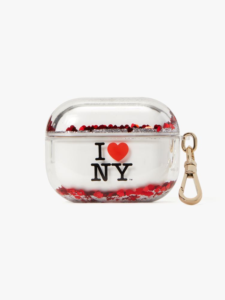 I Love Ny X Kate Spade New York Liquid Glitter Airpods Pro Case | Kate Spade  New York