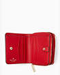 ステイシー ハート ポップ スモール ジップ アラウンド バイフォールド ウォレット, Red Multi, Product