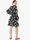 floral clusters fit-and-flare dress, , s7productThumbnail