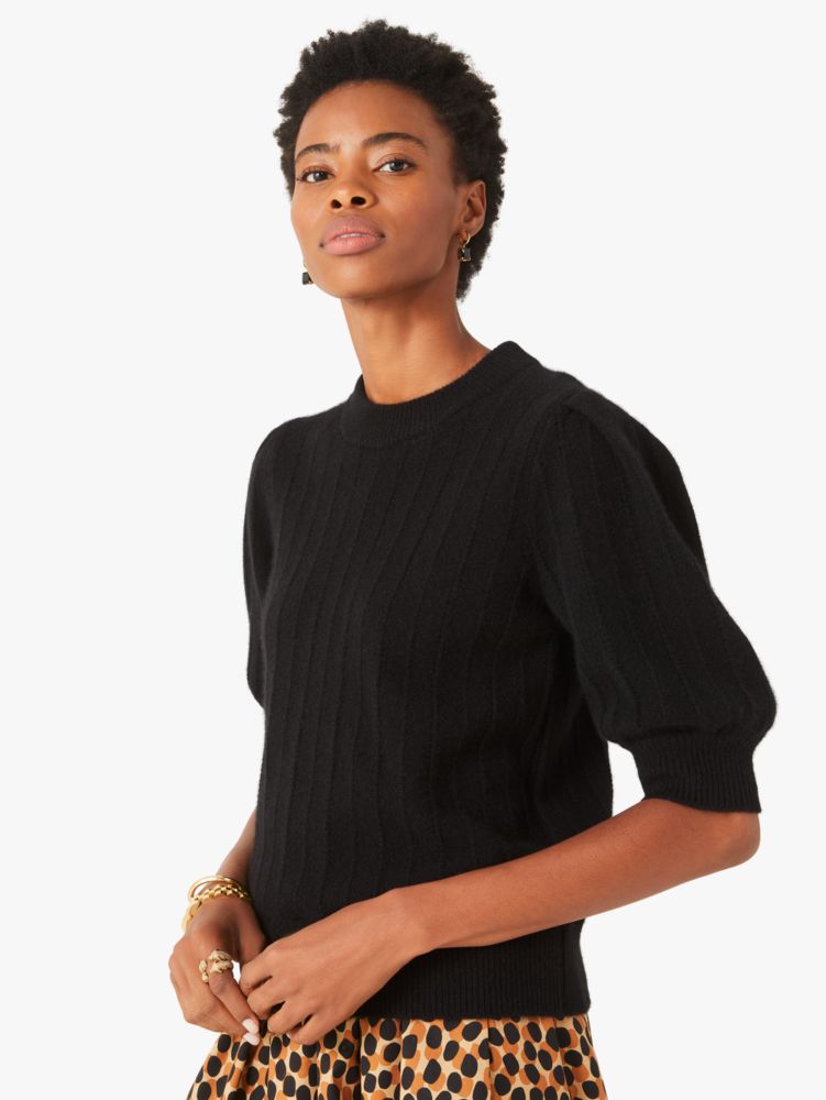 kate spade puff sleeve sweater