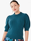 cashmere puff-sleeve sweater, , s7productThumbnail