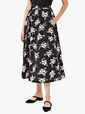 floral clusters poplin skirt, , s7productThumbnail