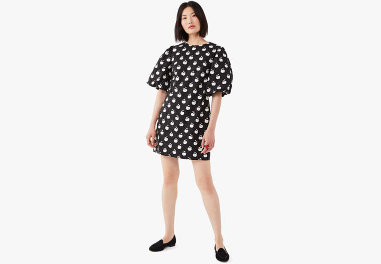 Apple Toss Taxi Dress, Black, Product image number 0