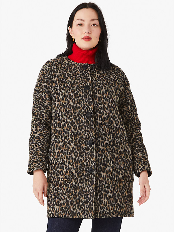 Leopard Sugarcoat-Mantel, gebürstet, , rr_large