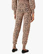 Leopard Dream Jogger Pants, Raw Pecan, Product