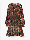dotty leopard spin dress, , s7productThumbnail