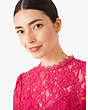 Kate Spade,floral lace dress,dresses & jumpsuits,Festive Pink