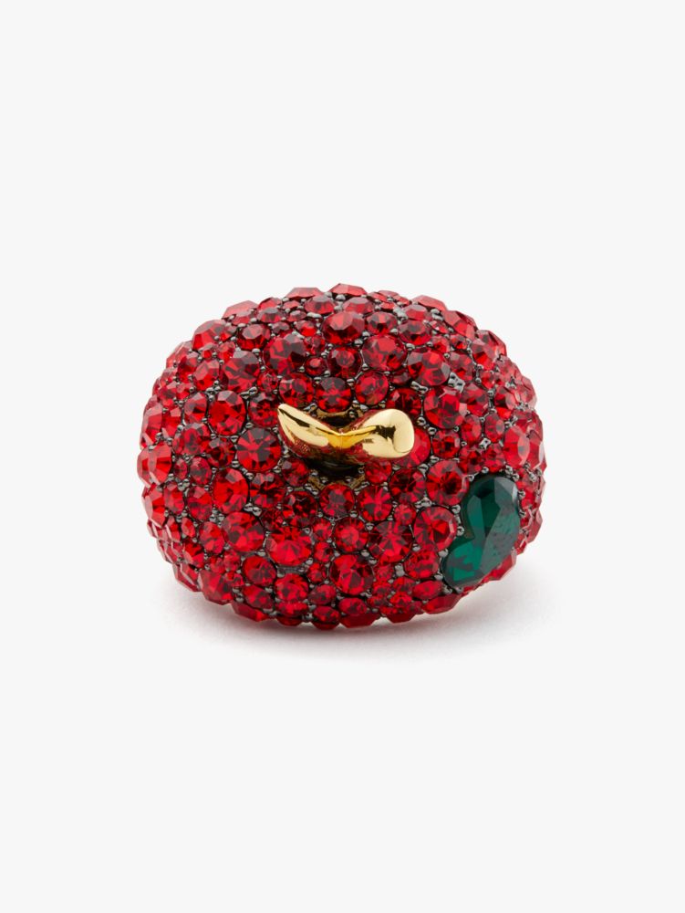 Dashing Beauty Apple Statement Ring, Red, Product