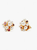 pearl caviar cluster studs, , s7productThumbnail