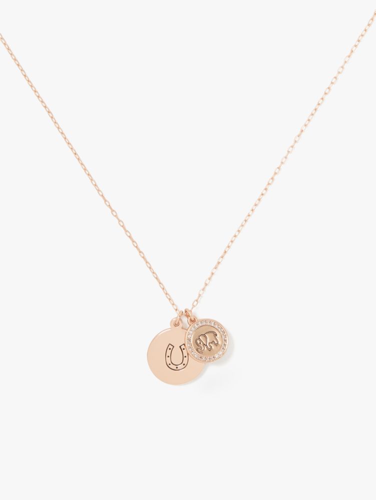 Wishes Good Luck Pendant Kate Spade UK