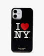 I Love NY X Kate Spade New York iPhone 12/12 Pro Case, Black Multi, Product