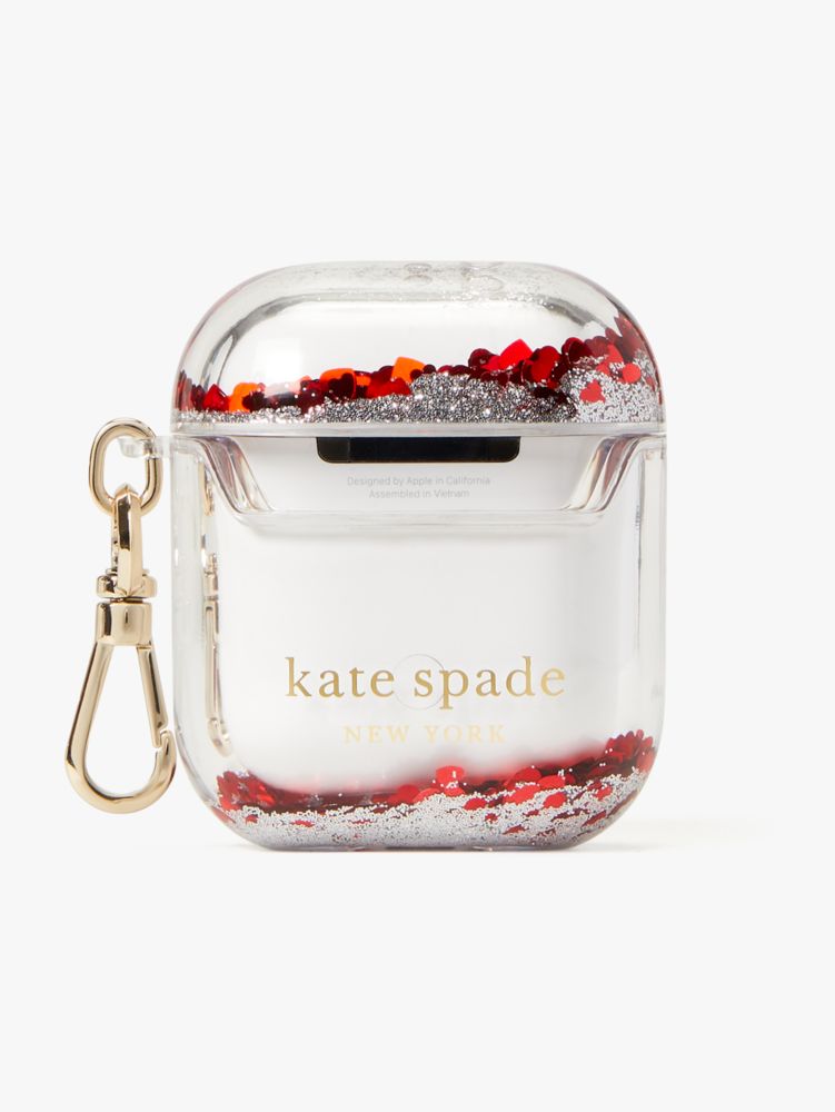 I Love Ny X Kate Spade New York Liquid Glitter Airpods Case | Kate Spade  New York