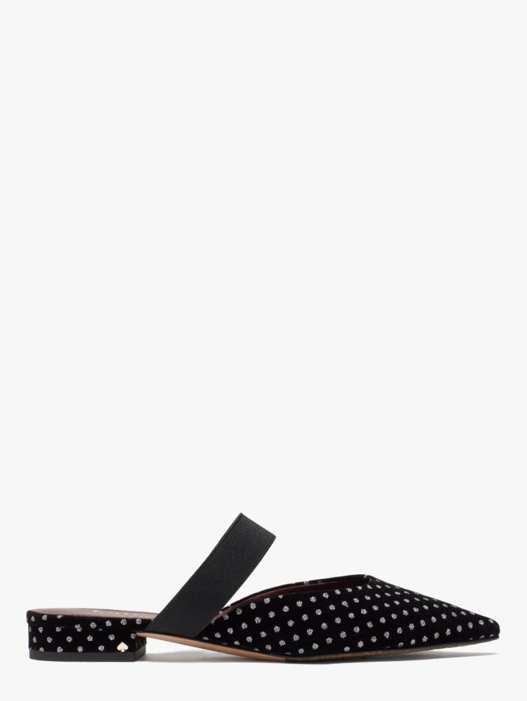 Marielle Mules, Black/Glitter, Product