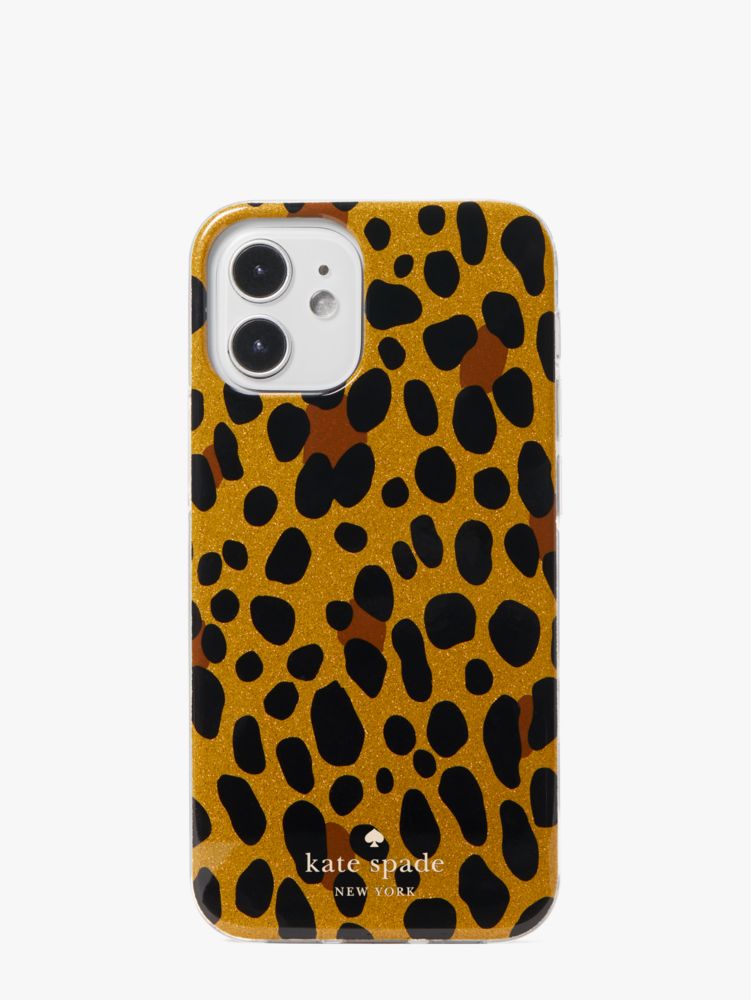 Leopard I Phone 12 Mini Case | Kate Spade New York