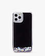 Liquid Glitter Confetti iPhone 12/12 Pro Case, Black Multi, Product