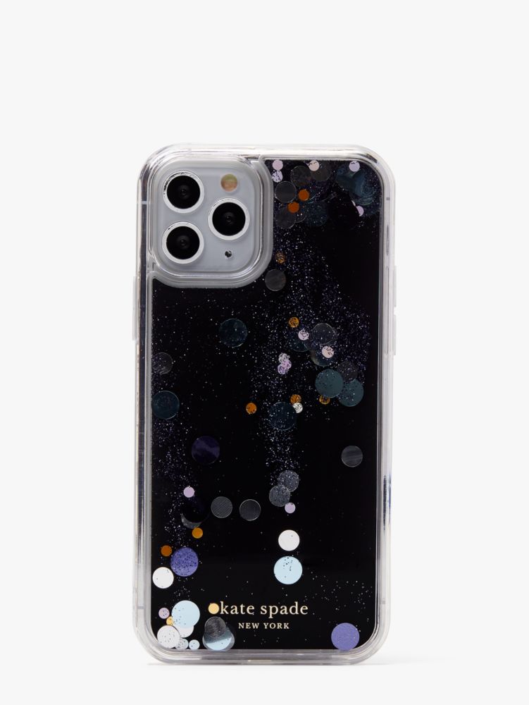Arriba 40+ imagen kate spade black glitter phone case