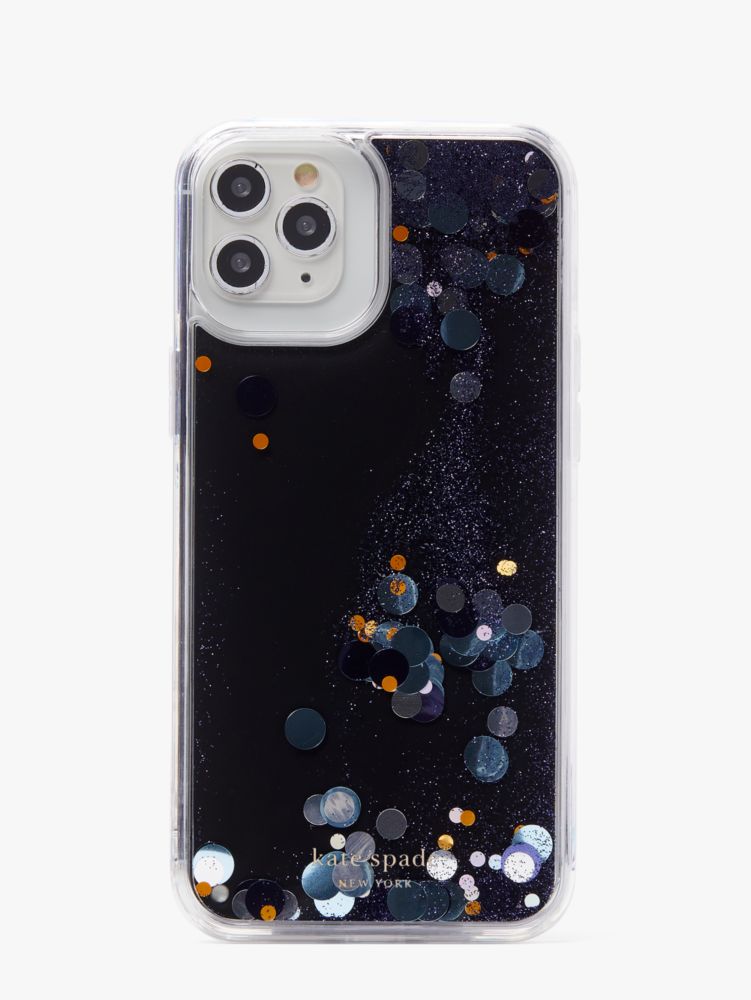 Liquid Glitter Confetti I Phone 12 Pro Max Case | Kate Spade New York