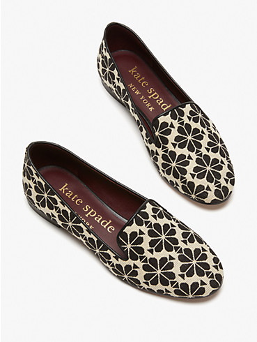 spade flower jacquard lounge loafers, , rr_productgrid