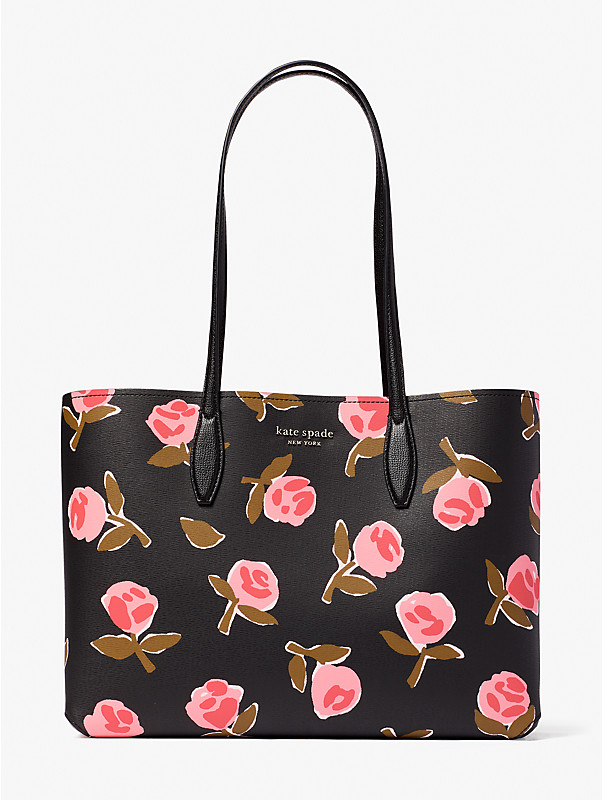 All Day Ditsy Rose Tote Bag, groß, , rr_large