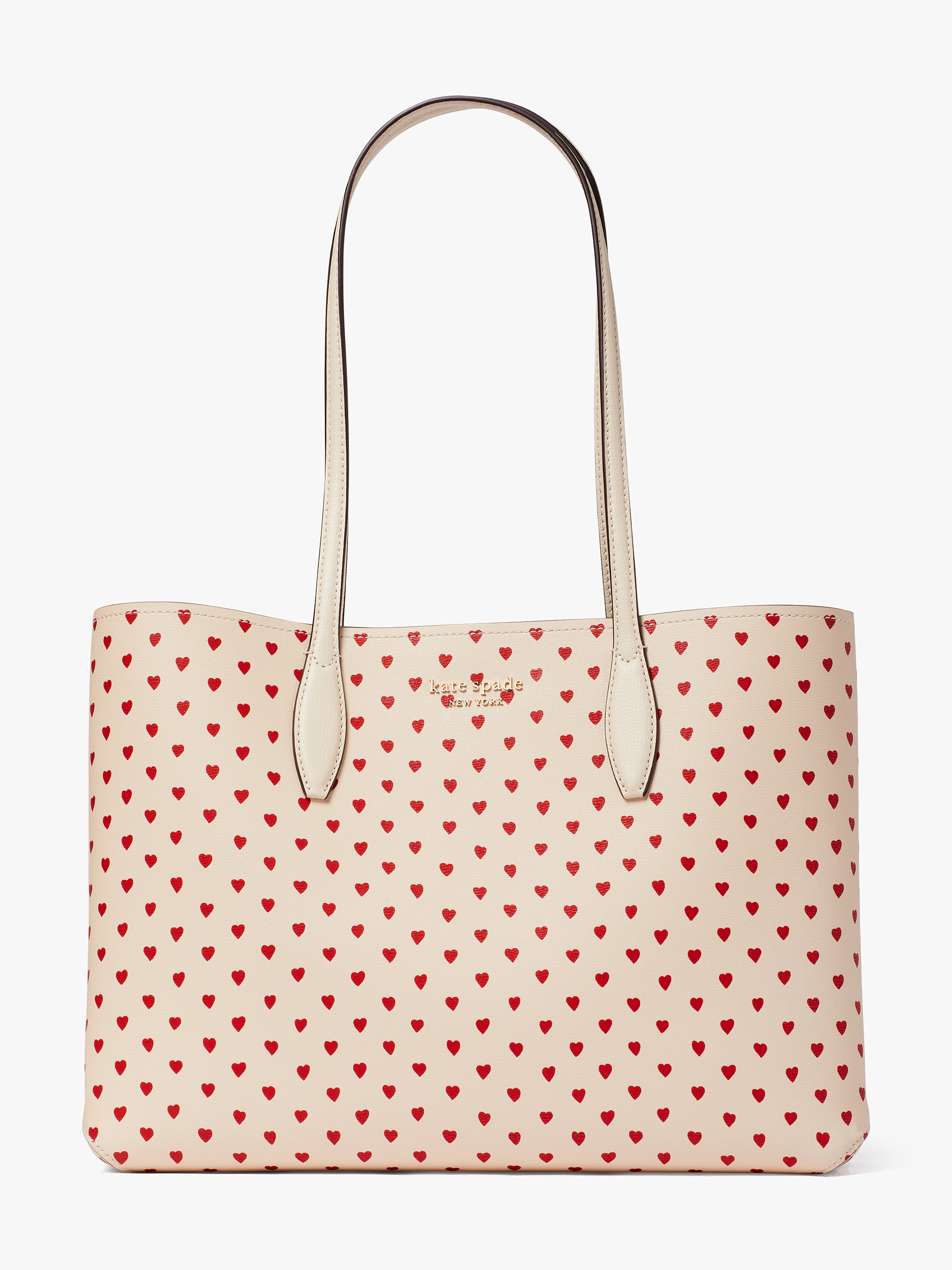 all day hearts large tote
