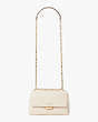 Carlyle Medium Shoulder Bag, Milk Glass, Product