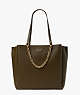Carlyle Large Tote, Duck Green, ProductTile