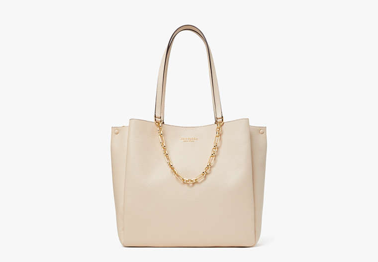 Carlyle Large Tote, Milk Glass, Product image number 0
