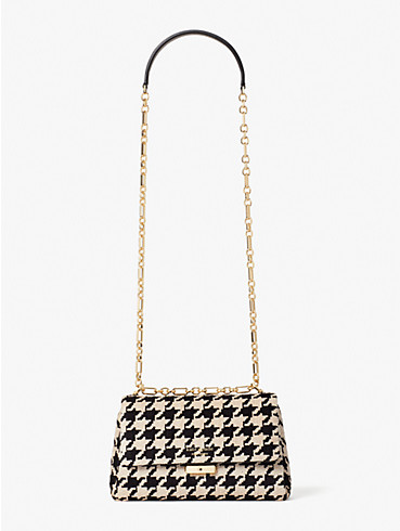 Carlyle Houndstooth Schultertasche, mittelgroß, , rr_productgrid