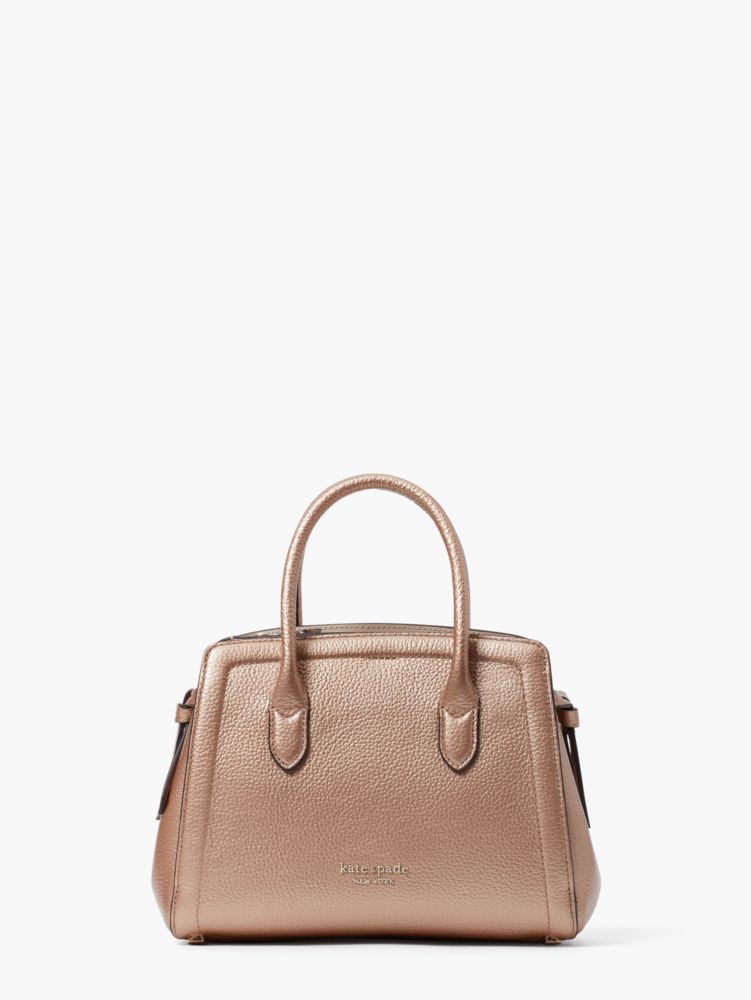 Knott Metallic Mini Satchel | Kate Spade New York