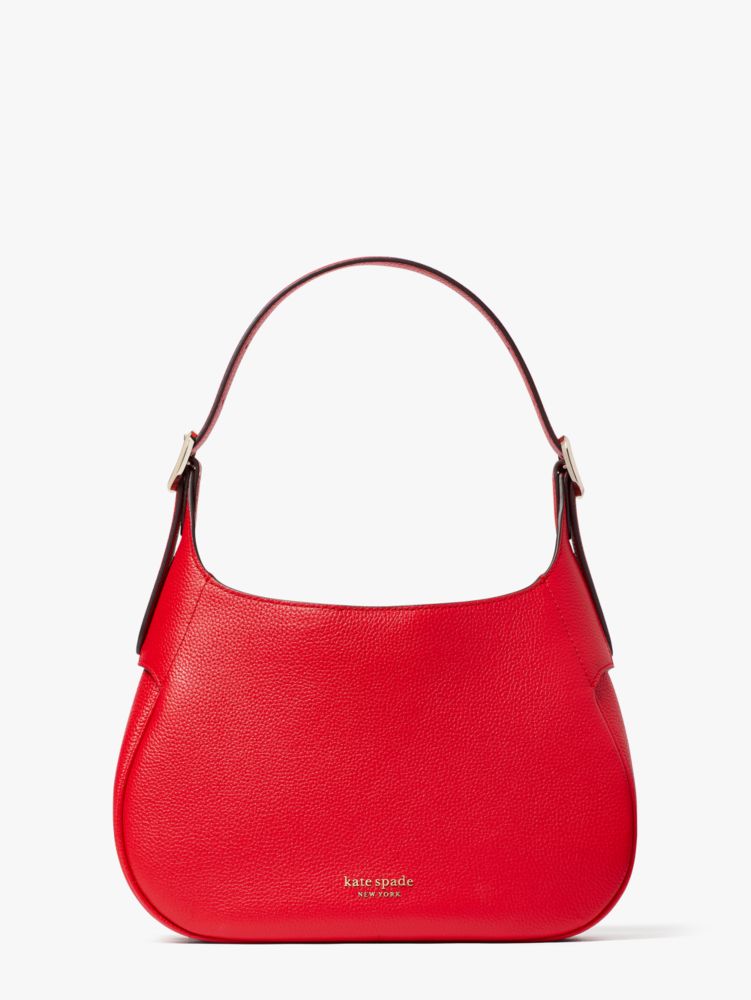 Penny Small Hobo Bag, Lingonberry, ProductTile