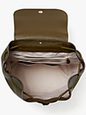 Sinch Rucksack aus genarbtem Leder mit Umschlag, mittelgroß, , s7productThumbnail