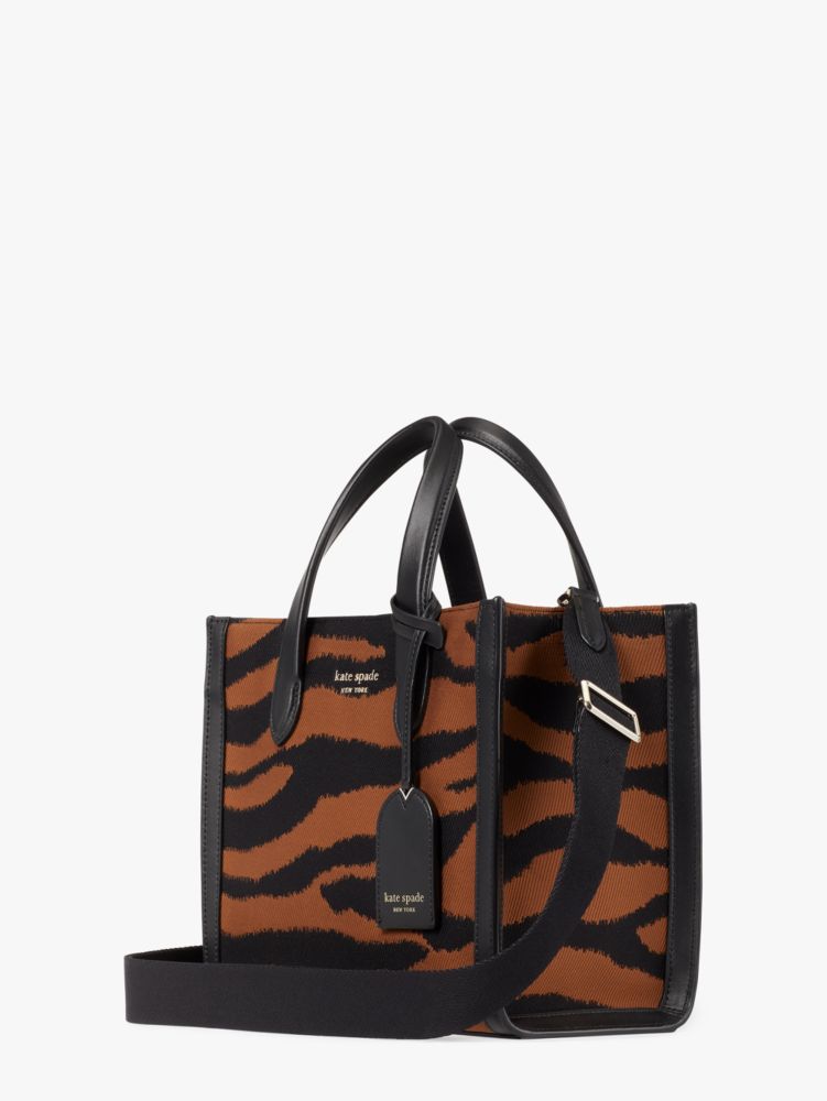 Manhattan Tiger Jacquard Small Tote | Kate Spade New York