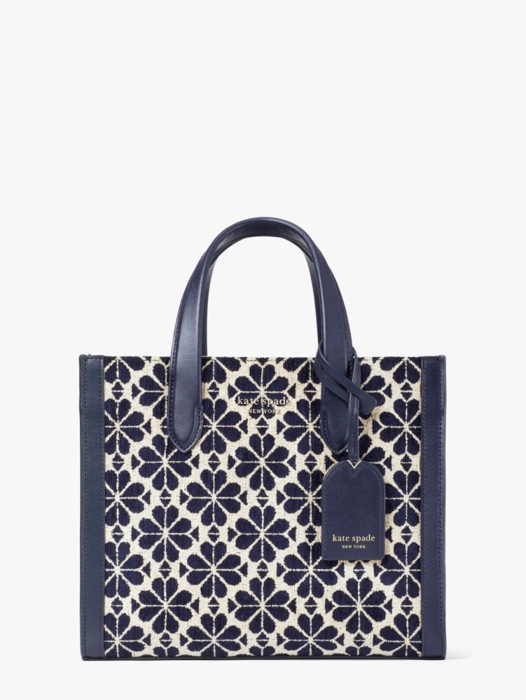 Manhattan Spade Flower Chenille Small Tote | Kate Spade New York