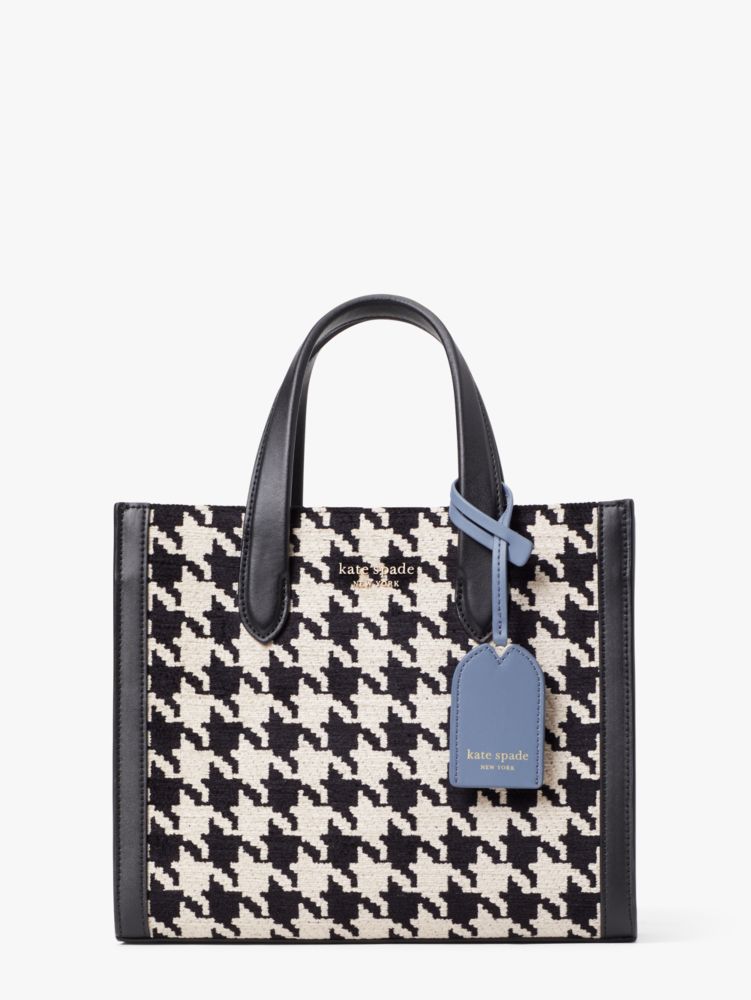 Manhattan Houndstooth Chenille Small Tote | Kate Spade New York