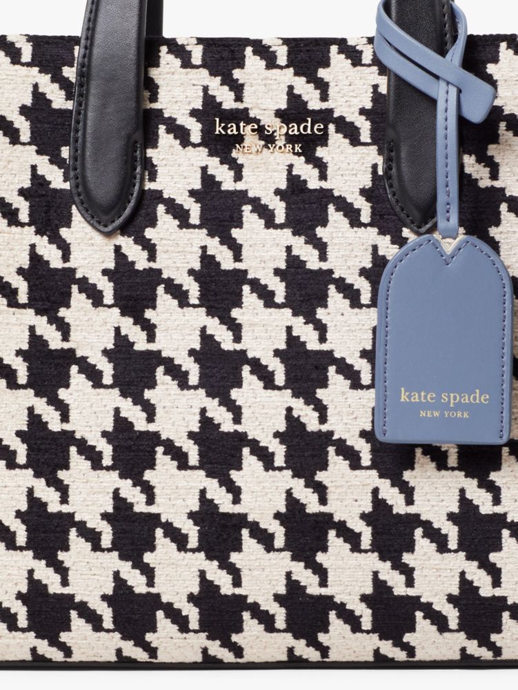 Manhattan Houndstooth Chenille Small Tote | Kate Spade New York