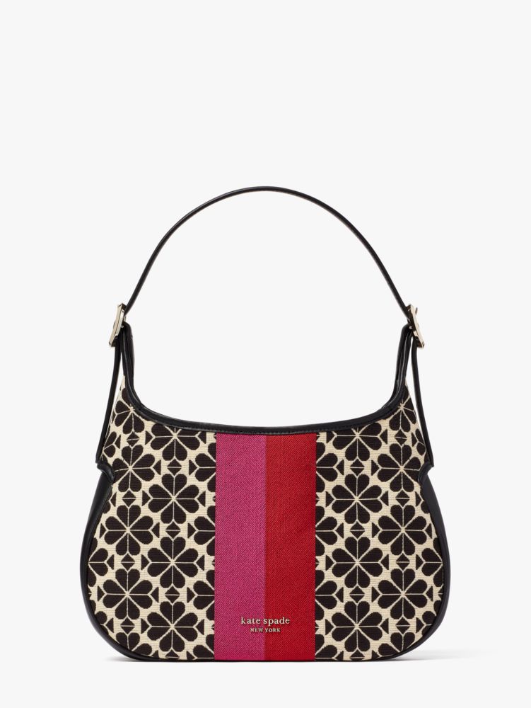 Spade Flower Jacquard Stripe Penny Small Hobo Bag | Kate Spade New York