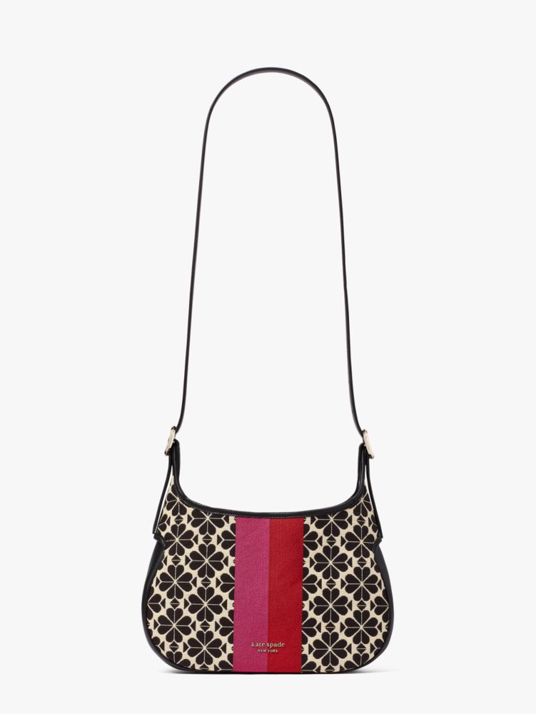 Spade Flower Jacquard Stripe Penny Small Hobo Bag | Kate Spade New York