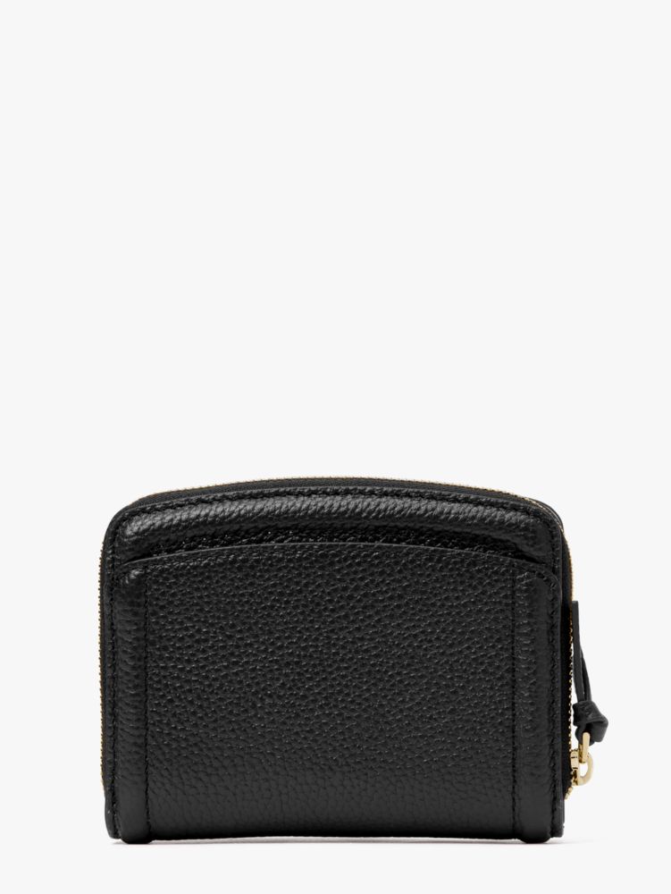 Knott Small Compact Wallet, Black, Product