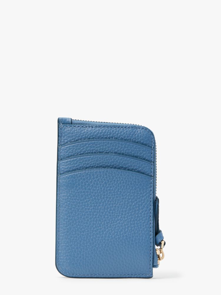 Knott Zip Cardholder, Manta Blue, Product