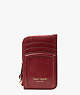 Knott Zip Cardholder, Autumnal Red, ProductTile
