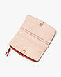 Knott Zip Slim Wallet, Autumnal Red, Product