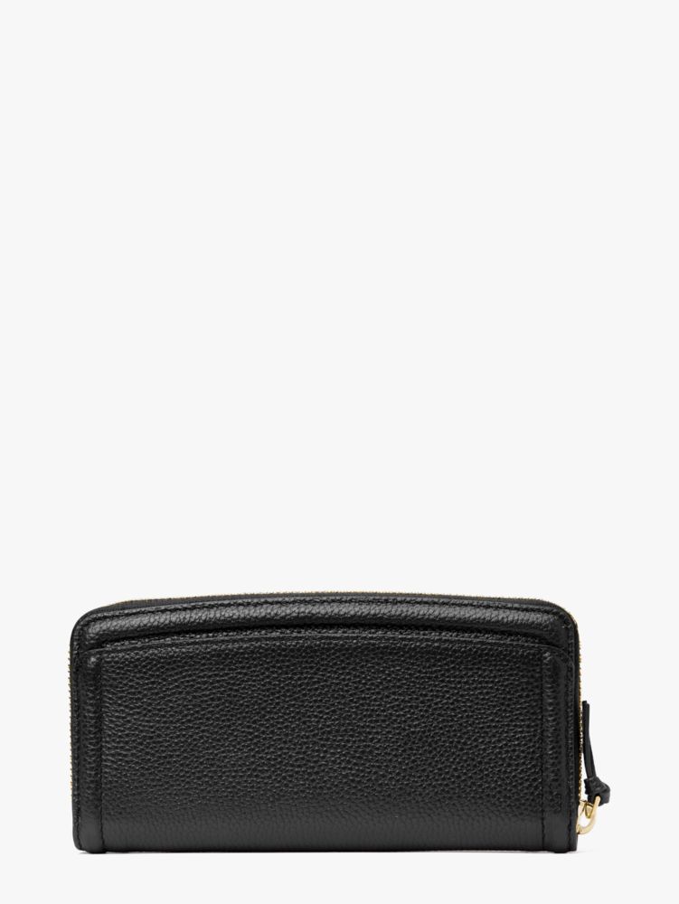 Knott Slim Continental Wallet, Black, Product