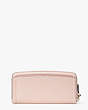 Knott Slim Continental Wallet, Mochi Pink, Product