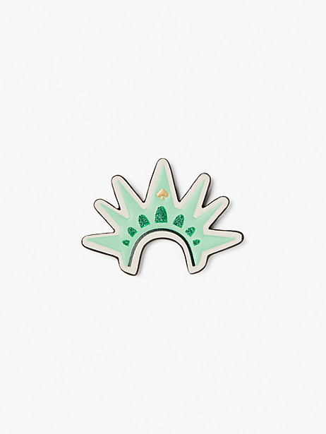sparks of joy statue of liberty crown sticker
