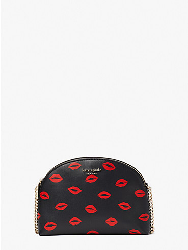 spencer kisses double-zip dome crossbody, , rr_productgrid